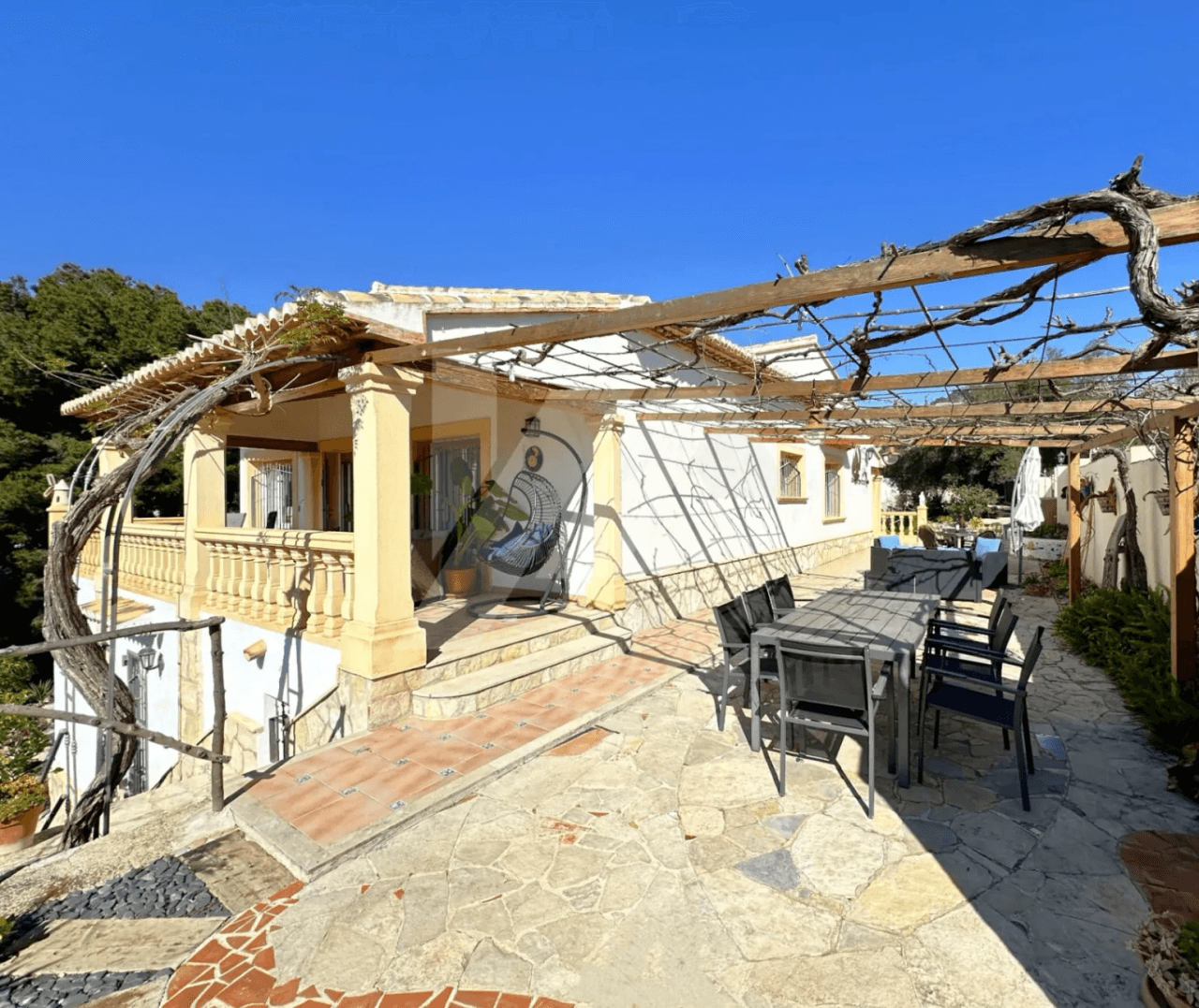 Villa de Estilo Mediterráneo en venta en Benissa, Costa Blanca.