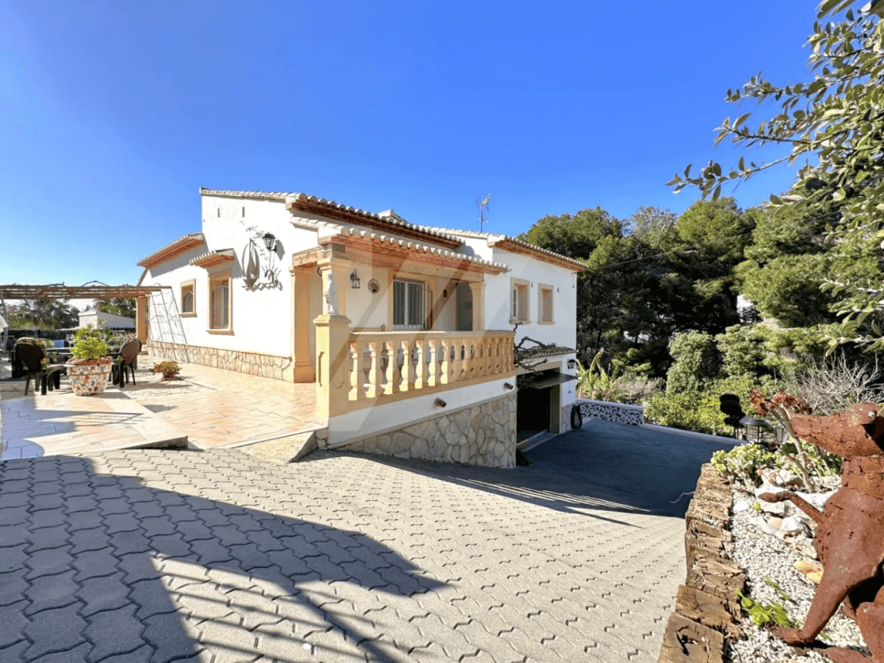 Villa de Estilo Mediterráneo en venta en Benissa, Costa Blanca.