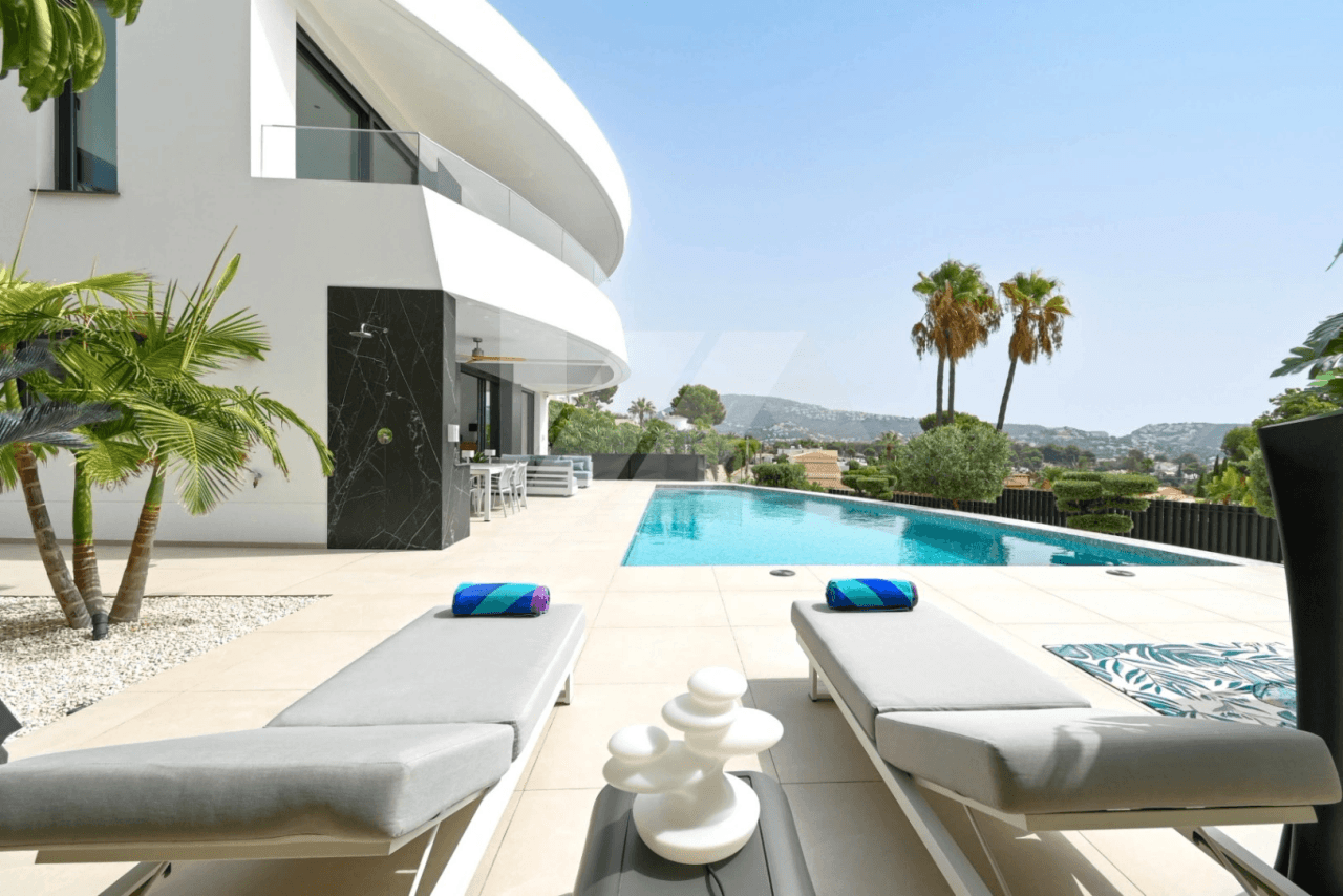 Villa de Lujo en venta en Moraira, Costa Blanca.