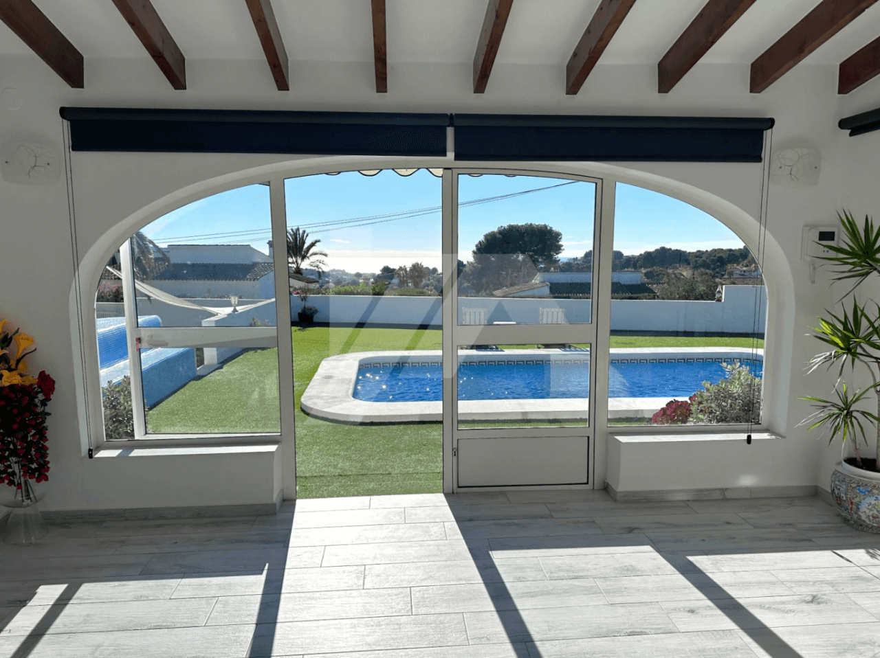 Villa con vistas al mar en venta en Moraira, costa blanca.